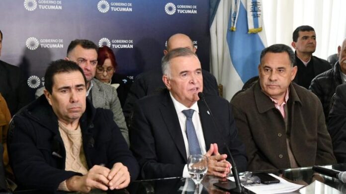 "El pueblo tucumano participó masivamente y en paz", aseguró Jaldo