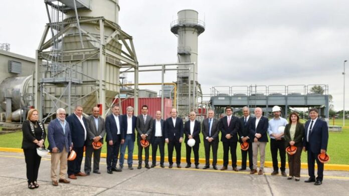 Jaldo recorrió la Central Independencia donde instalaron dos nuevos turbogeneradores