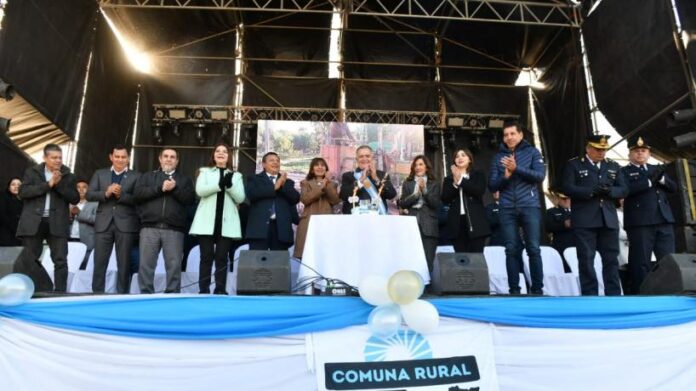 Jaldo encabezó los festejos por el 174° aniversario de Las