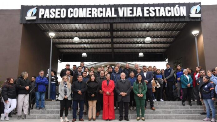 Jaldo inauguró el Paseo Comercial "Vieja Estación" en Aguilares