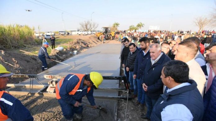 Jaldo inauguró obras de infraestructura en Río Colorado