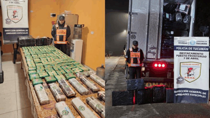 incautaron 30 kilos de hojas de coca
