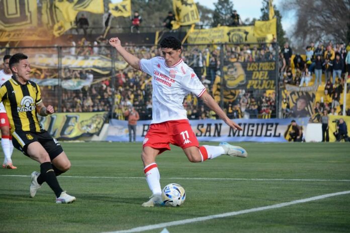 🔴⚪️ #PrimeraNacionalFinal del primer tiempo. San Martín cae 3-0 ante Deportivo Madryn.⚽️ #Vamos