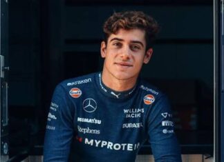 Detalles de la exhibición de Franco Colapinto en Palermo