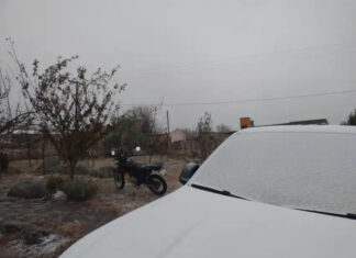Llegó la nieve a Tafí del Valle y el frío polar impacta en Tucumán