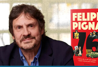Felipe Pigna pasó por Tucumán, apoyó la marcha universitaria y presentó su libro “76”