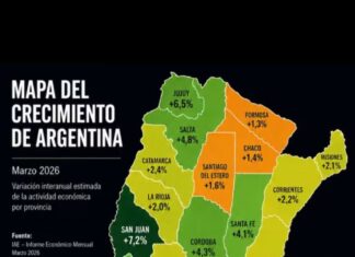 Milei compartió un mapa de Argentina sin Tucumán ni Malvinas: el error que se viralizó