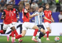 Messi firmó un doblete ante Austria y se convirtió en el máximo goleador de los Mundiales