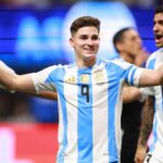 Julián Álvarez y su molestia en el tobillo: tratamiento especial para llegar al Mundial 2026
