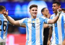 Julián Álvarez y su molestia en el tobillo: tratamiento especial para llegar al Mundial 2026