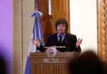 Cruce en la Bolsa: Javier Milei vaticinó su reelección y cruzó a un asistente: «Andate a Cuba»