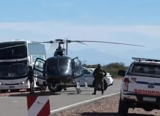 Tragedia en San Juan: murieron siete personas al caer un helicóptero durante una capacitación