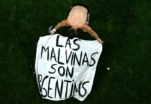 Los europeos piden sanciones para Argentina por la bandera de Malvinas