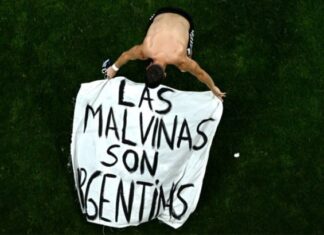Los europeos piden sanciones para Argentina por la bandera de Malvinas