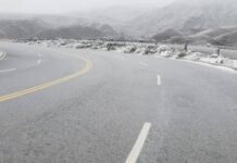 Alerta en los Valles: corte total en la Ruta 307 por hielo y congelamiento de la calzada