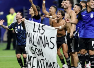 El mensaje de la Selección que recorre el mundo: Las Malvinas son argentinas