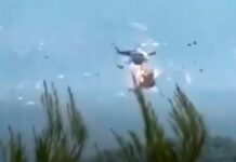 Tragedia en Grecia: chocaron dos helicópteros que combatían los incendios forestales