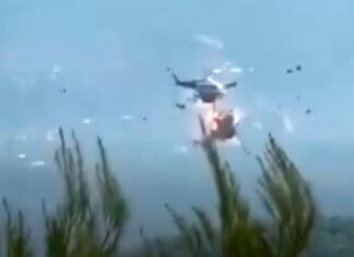 Tragedia en Grecia: chocaron dos helicópteros que combatían los incendios forestales