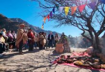 Pachamama en Quilmes: el ritual dejó un buen presagio