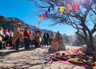 Pachamama en Quilmes: el ritual dejó un buen presagio