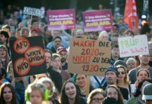 Alemania: miles de personas salieron a las calles contra el avance de la extrema derecha