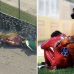Charles Leclerc fue sometido a controles tras su brutal accidente en Monza
