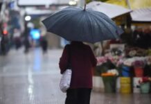 El tiempo en Tucumán: las lluvias anticipan un marcado descenso de temperatura