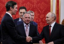 Volodímir Zelenski recibe a los emisarios de Donald Trump por la paz