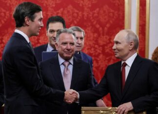 Volodímir Zelenski recibe a los emisarios de Donald Trump por la paz