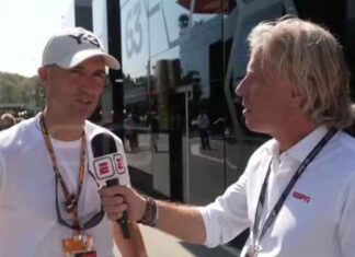 Lionel Scaloni estuvo en el GP de Italia para alentar a Franco Colapinto