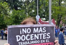 Docentes tucumanos reclaman justicia por Nancy Godoy y denuncian precariedad laboral