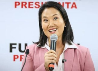 Perú: Keiko Fujimori cae al 28,3% de aprobación por la economía y la inseguridad